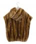 Deuxieme Classe (ドゥーズィエム クラス) A POINT FAKE FUR VEST ブラウン サイズ: TU：18000円