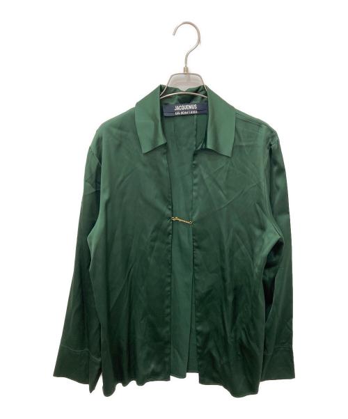 jacquemus（ジャックムス）JACQUEMUS (ジャックムス) La Chemise Notte グリーン サイズ:38の古着・服飾アイテム