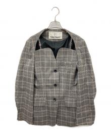 PRANK PROJECT（プランクプロジェクト）の古着「Open Neck Jacket」｜グレー