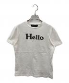 MADISON BLUEマディソンブルー）の古着「HELLO TEE」｜ホワイト
