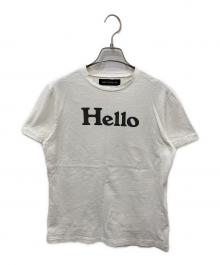 MADISON BLUE（マディソンブルー）の古着「HELLO TEE」｜ホワイト