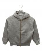 DEUXIEME CLASSEドゥーズィエム クラス）の古着「Oversized ジップ フーディー」｜グレー
