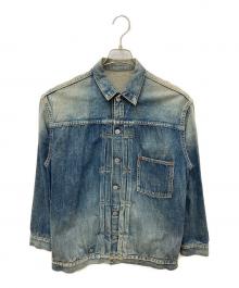 STAMMBAUM×L’Appartement（シュタンバウム×アパルトモン）の古着「別注OVERSIZE DENIM JACKET」｜ブルー