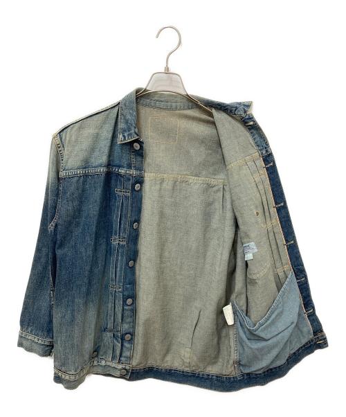 STAMMBAUM（シュタンバウム）STAMMBAUM (シュタンバウム) L’Appartement (アパルトモン) 別注OVERSIZE DENIM JACKET ブルー サイズ:Sの古着・服飾アイテム