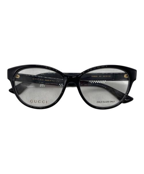 GUCCI（グッチ）GUCCI (グッチ) GGマーモント眼鏡 ブラック サイズ:54□１６-145の古着・服飾アイテム