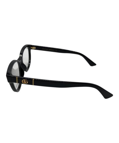 GUCCI（グッチ）GUCCI (グッチ) GGマーモント眼鏡 ブラック サイズ:54□１６-145の古着・服飾アイテム