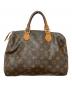 LOUIS VUITTON（ルイ ヴィトン）の古着「ハンドバッグ　モノグラム スピーディ30」｜ブラウン