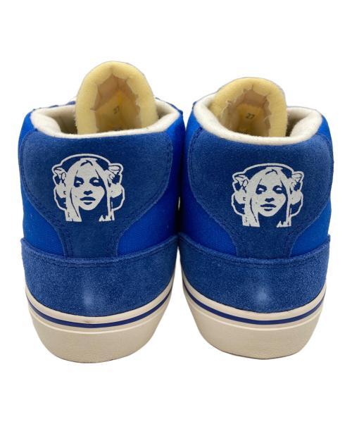 Hysteric Glamour（ヒステリックグラマー）Hysteric Glamour (ヒステリックグラマー) ミッドカットスニーカー ブルー サイズ:27の古着・服飾アイテム