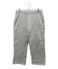 BEAMS（ビームス）の古着「ダブルニースウェットパンツ」｜グレー