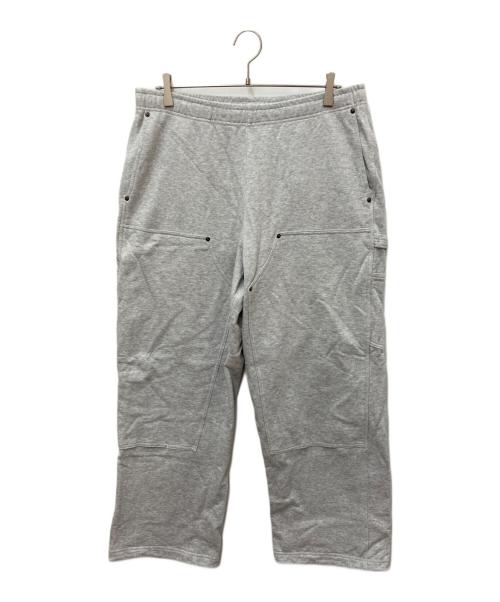 BEAMS（ビームス）BEAMS (ビームス) ダブルニースウェットパンツ グレー サイズ:Lの古着・服飾アイテム