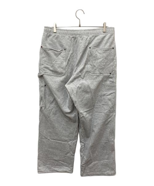 BEAMS（ビームス）BEAMS (ビームス) ダブルニースウェットパンツ グレー サイズ:Lの古着・服飾アイテム