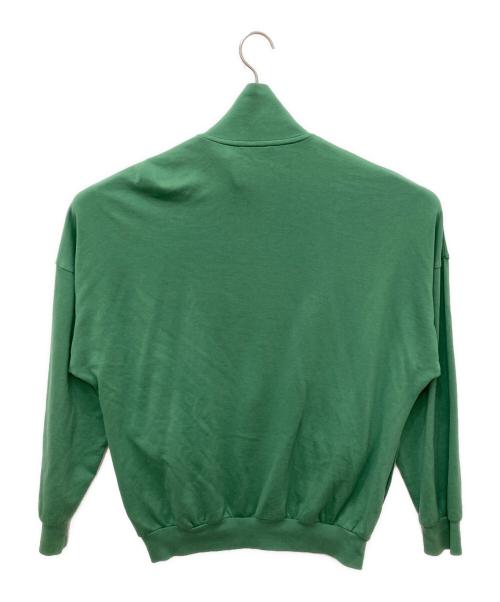 AURALEE（オーラリー）AURALEE (オーラリー) SUPER HIGH GAUGE SWEAT ZIP BLOUSON グリーン サイズ:3の古着・服飾アイテム