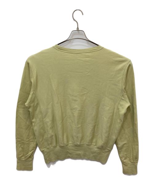 AURALEE（オーラリー）AURALEE (オーラリー) ELASTIC HIGH GAUGE SWEAT P/O イエロー サイズ:4の古着・服飾アイテム