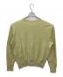 AURALEE (オーラリー) ELASTIC HIGH GAUGE SWEAT P/O イエロー サイズ:4：11000円