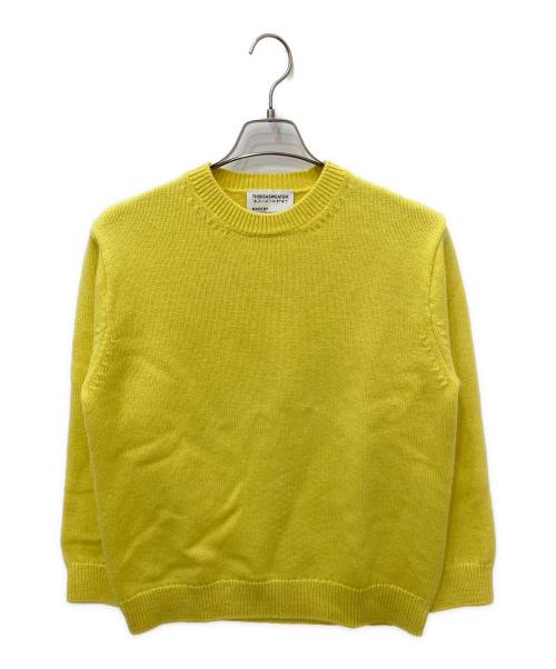 Yonetomi（ヨネトミ）yonetomi (ヨネトミ) THIS IS A SWEATER イエロー サイズ:1の古着・服飾アイテム