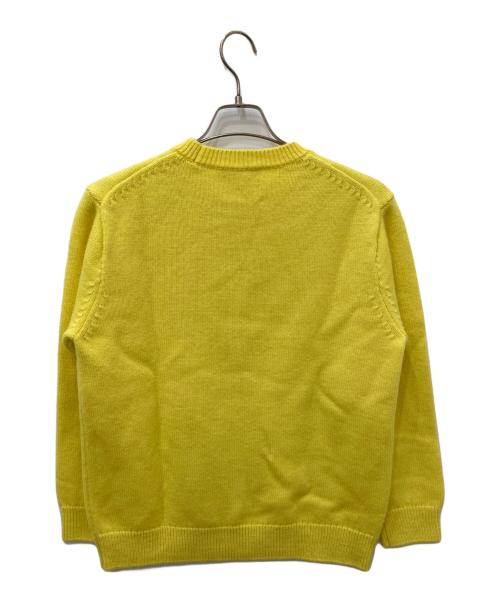 Yonetomi（ヨネトミ）yonetomi (ヨネトミ) THIS IS A SWEATER イエロー サイズ:1の古着・服飾アイテム