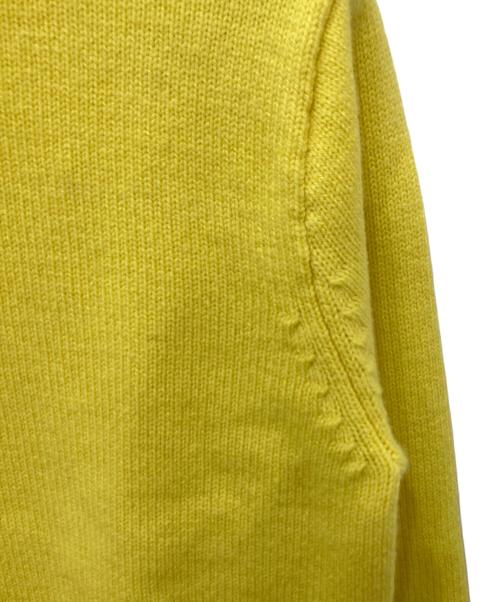 Yonetomi（ヨネトミ）yonetomi (ヨネトミ) THIS IS A SWEATER イエロー サイズ:1の古着・服飾アイテム
