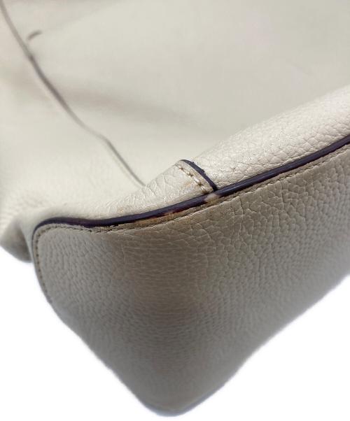 COLE HAAN（コールハーン）COLE HAAN (コールハーン) レザーコンバーチブル バックパック ベージュの古着・服飾アイテム