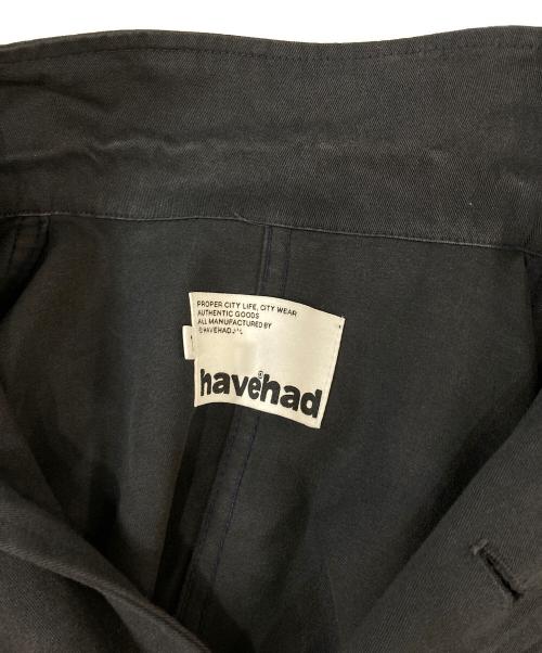 havehad（ハブヘッド）havehad (ハブヘッド) カバーオール ブラック サイズ:1の古着・服飾アイテム