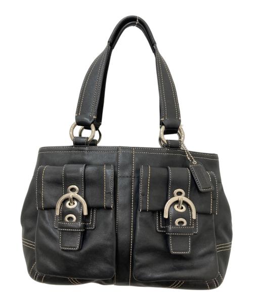 COACH（コーチ）COACH (コーチ) soho hand bag ブラックの古着・服飾アイテム