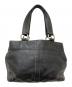 COACH (コーチ) soho hand bag ブラック：12000円