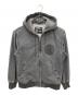 AVIREX（アヴィレックス）の古着「DENIM SIGNATUR LOGO PARKA」｜グレー