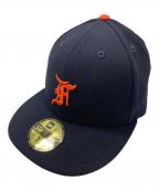 New Era×FOG ESSENTIALSニューエラ×フィアオブゴッド エッセンシャル）の古着「キャップ」｜ネイビー