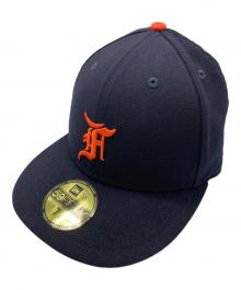 New Era×FOG ESSENTIALS（ニューエラ×フィアオブゴッド エッセンシャル）の古着「キャップ」｜ネイビー