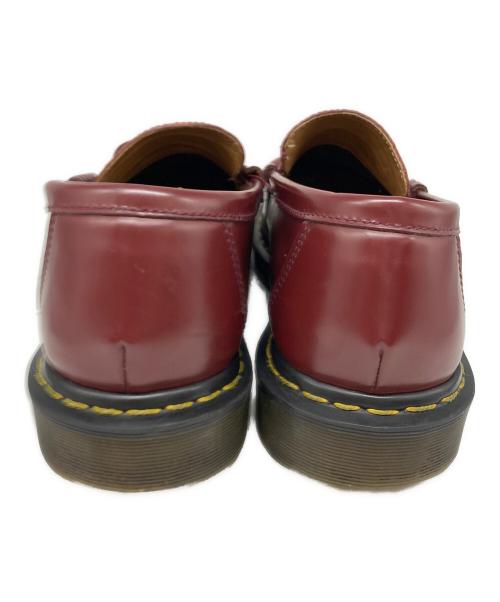 Dr.Martens（ドクターマーチン）Dr.Martens (ドクターマーチン) stussy (ステューシー) PENTON LOAFER レッド サイズ:9の古着・服飾アイテム