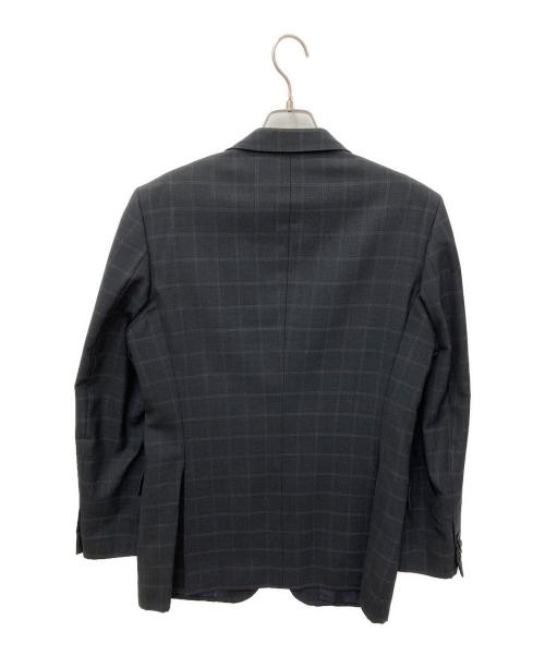 PAUL SMITH（ポールスミス）Paul Smith (ポールスミス) ウールチェック3Bジャケット ネイビー サイズ:Lの古着・服飾アイテム