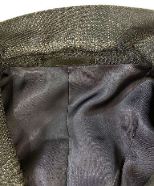 PAUL SMITH（ポールスミス）Paul Smith (ポールスミス) ウールチェック3Bジャケット ネイビー サイズ:Lの古着・服飾アイテム
