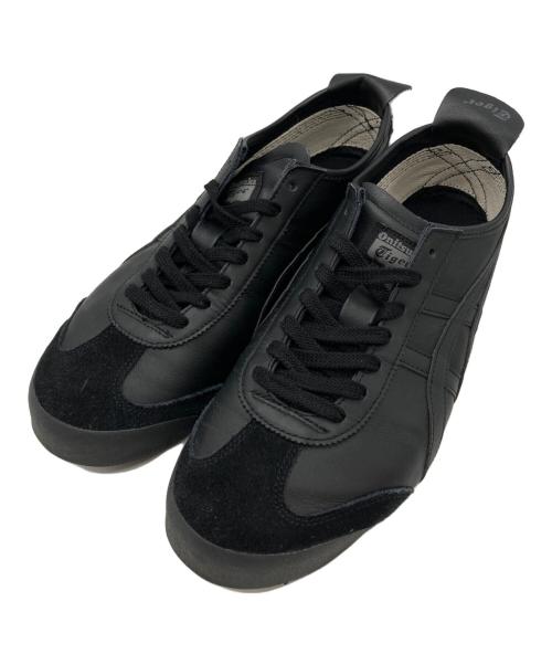 Onitsuka Tiger（オニツカタイガー）Onitsuka Tiger (オニツカタイガー) MEXICO'66　ローカットスニーカー ブラック サイズ:29の古着・服飾アイテム