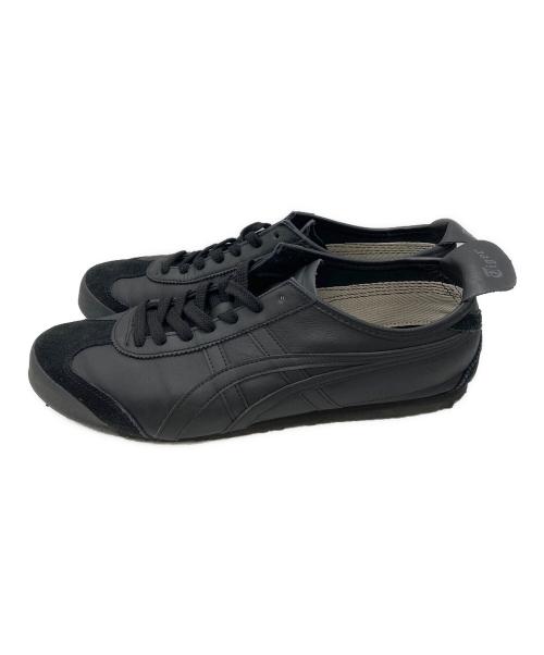 Onitsuka Tiger（オニツカタイガー）Onitsuka Tiger (オニツカタイガー) MEXICO'66　ローカットスニーカー ブラック サイズ:29の古着・服飾アイテム