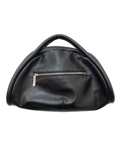 kawa-kawa（カワカワ）kawa-kawa (カワカワ) 半円型ハンドバッグ ブラックの古着・服飾アイテム