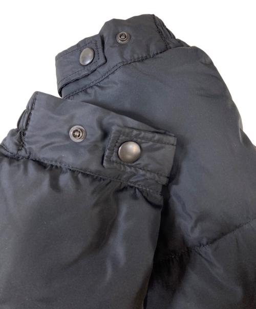 RockyMountainFeatherBed（ロッキーマウンテンフェザーベッド）RockyMountainFeatherBed (ロッキーマウンテンフェザーベッド) ヨークレザー切替ダウンジャケット ブラック サイズ:40の古着・服飾アイテム
