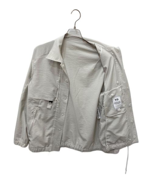 Y-3（ワイスリー）Y-3 (ワイスリー) M CLASSIC SPORT UNIFORM COACH JACKET アイボリー サイズ:Sの古着・服飾アイテム