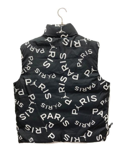 JORDAN（ジョーダン）JORDAN (ジョーダン) Paris Saint-Germain (パリサンジェルマン) AS M J PSG PUFFER VEST ブラック サイズ:XLの古着・服飾アイテム