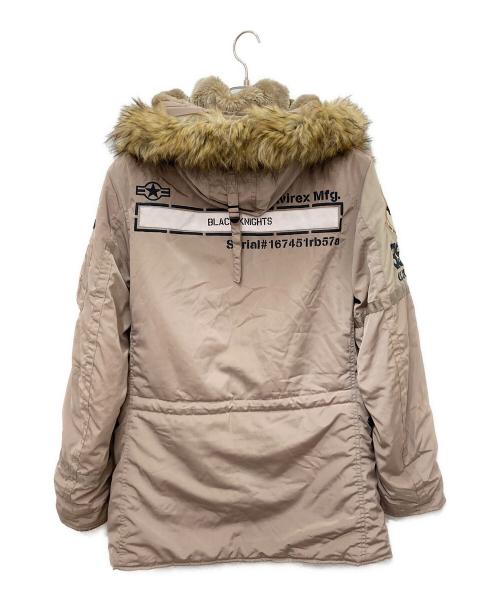 AVIREX（アヴィレックス）AVIREX (アヴィレックス) N-3B フライトジャケット ベージュ サイズ:XLの古着・服飾アイテム