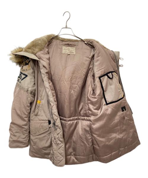 AVIREX（アヴィレックス）AVIREX (アヴィレックス) N-3B フライトジャケット ベージュ サイズ:XLの古着・服飾アイテム