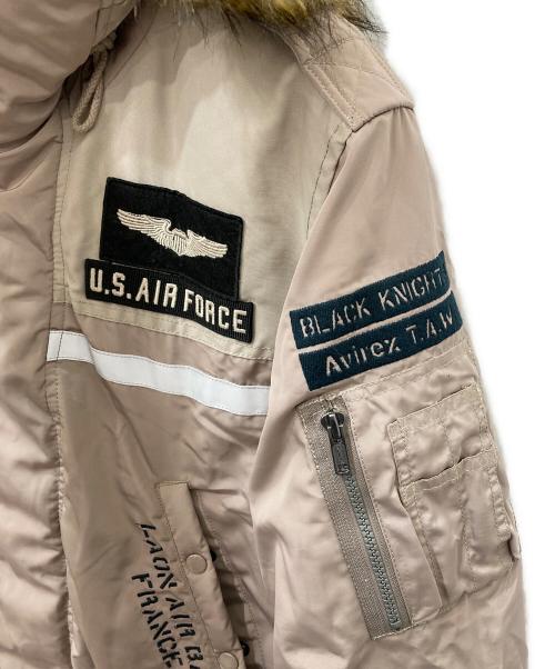 AVIREX（アヴィレックス）AVIREX (アヴィレックス) N-3B フライトジャケット ベージュ サイズ:XLの古着・服飾アイテム
