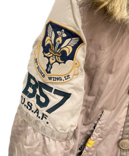 AVIREX（アヴィレックス）AVIREX (アヴィレックス) N-3B フライトジャケット ベージュ サイズ:XLの古着・服飾アイテム