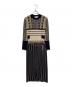 mame kurogouchi（マメクロゴウチ）の古着「PEDICEL JACQUARD DRESS」｜マルチカラー