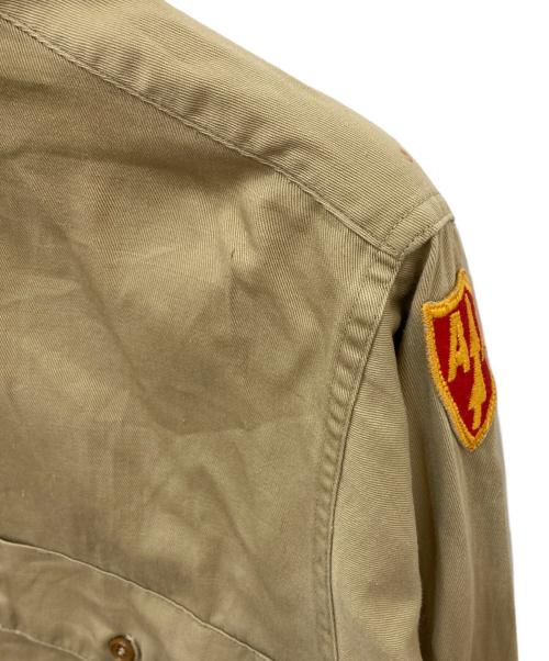 HERCULES（ヘラクレス）HERCULES (ヘラクレス) ロングスリーブシャツ カーキ サイズ:記載なしの為実寸参照の古着・服飾アイテム