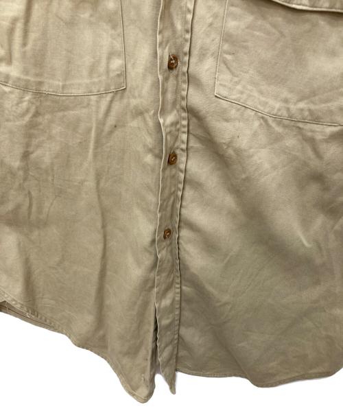 HERCULES（ヘラクレス）HERCULES (ヘラクレス) ロングスリーブシャツ カーキ サイズ:記載なしの為実寸参照の古着・服飾アイテム