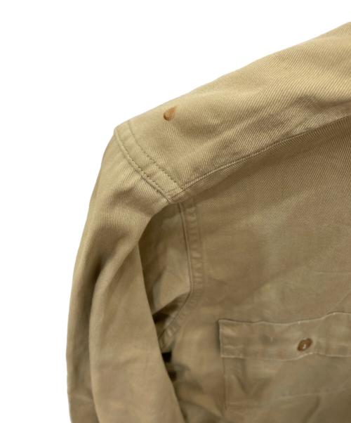 HERCULES（ヘラクレス）HERCULES (ヘラクレス) ロングスリーブシャツ カーキ サイズ:記載なしの為実寸参照の古着・服飾アイテム