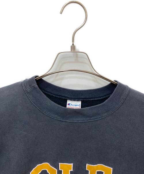 Champion REVERSE WEAVE（チャンピオン リバース ウィーブ）Champion REVERSE WEAVE (チャンピオン リバース ウィーブ) クルーネックスウェット ネイビー サイズ:Ⅼの古着・服飾アイテム