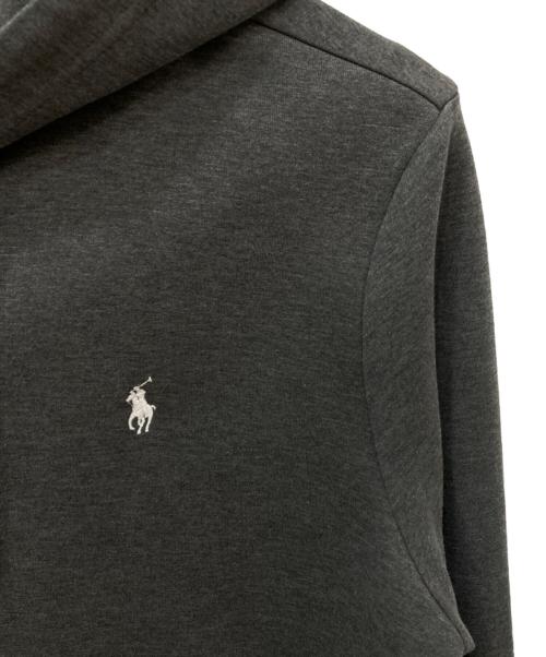 POLO RALPH LAUREN（ポロ・ラルフローレン）POLO RALPH LAUREN (ポロ・ラルフローレン) ポニー刺繍ジップパーカー グレー サイズ:XLの古着・服飾アイテム
