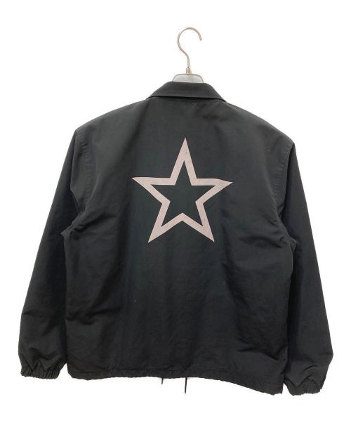 VANSON（バンソン）VANSON (バンソン) MR.OLIVE (ミスターオリーブ) ワンスター コーチジャケット ブラック サイズ:ＸＬの古着・服飾アイテム