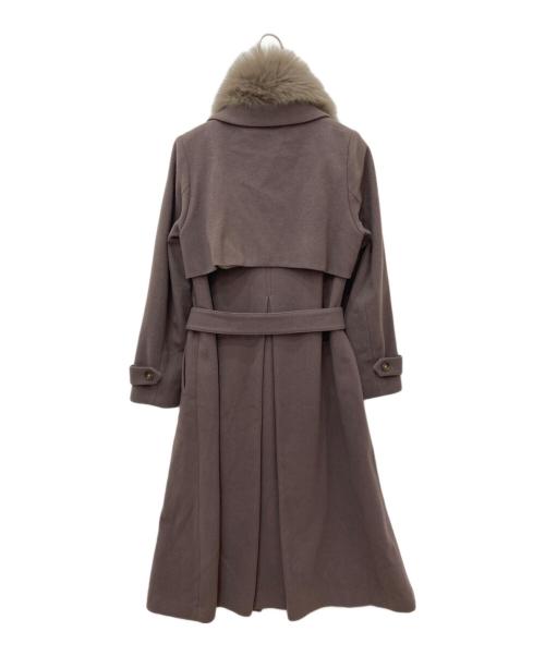 Noela（ノエラ）Noela (ノエラ) ウールトレンチコート ブラウン サイズ:Mの古着・服飾アイテム