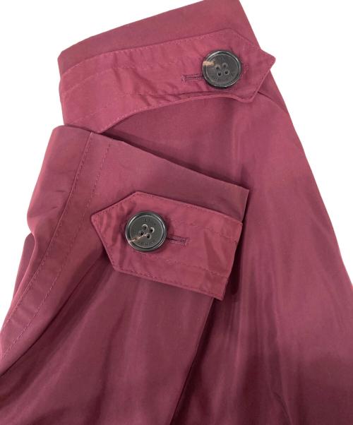 BURBERRY BRIT（バーバリーブリット）BURBERRY BRIT (バーバリーブリット) ショートトレンチコート パープル サイズ:UK6の古着・服飾アイテム